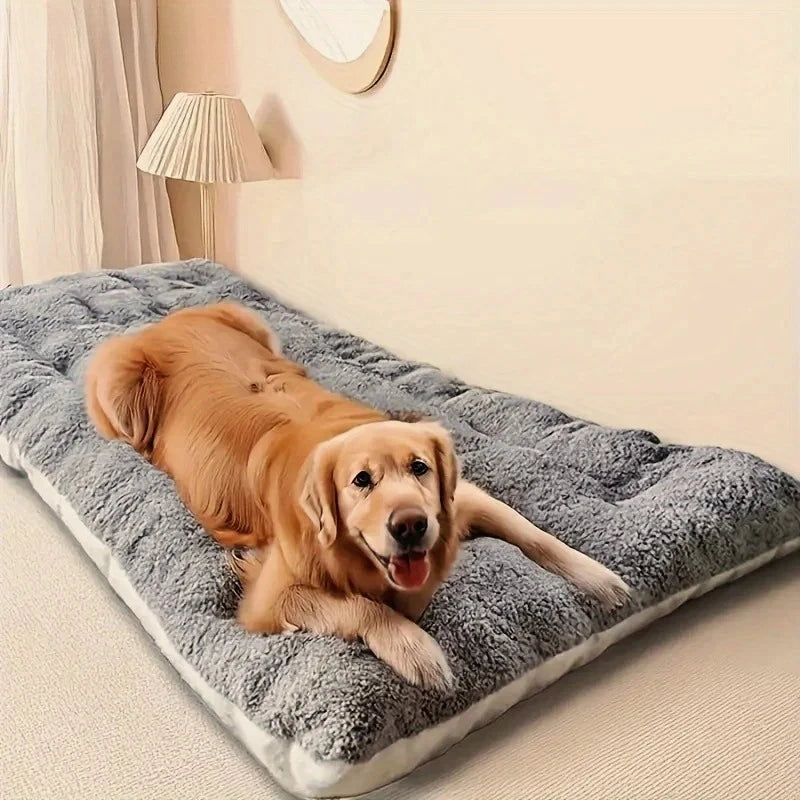 Plush Dog Sofa Bed Mat – Thick, Soft & Breathable
