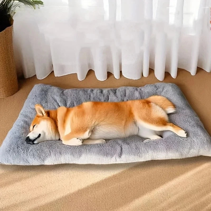 Plush Dog Sofa Bed Mat – Thick, Soft & Breathable