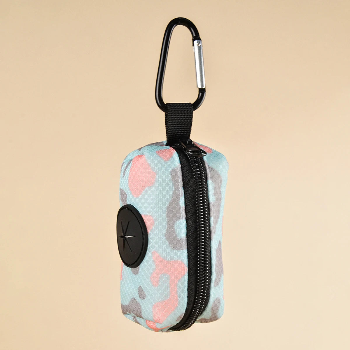 BAOWEN Color Abstract Print Dog Poop Bag Holder Dispenser Case