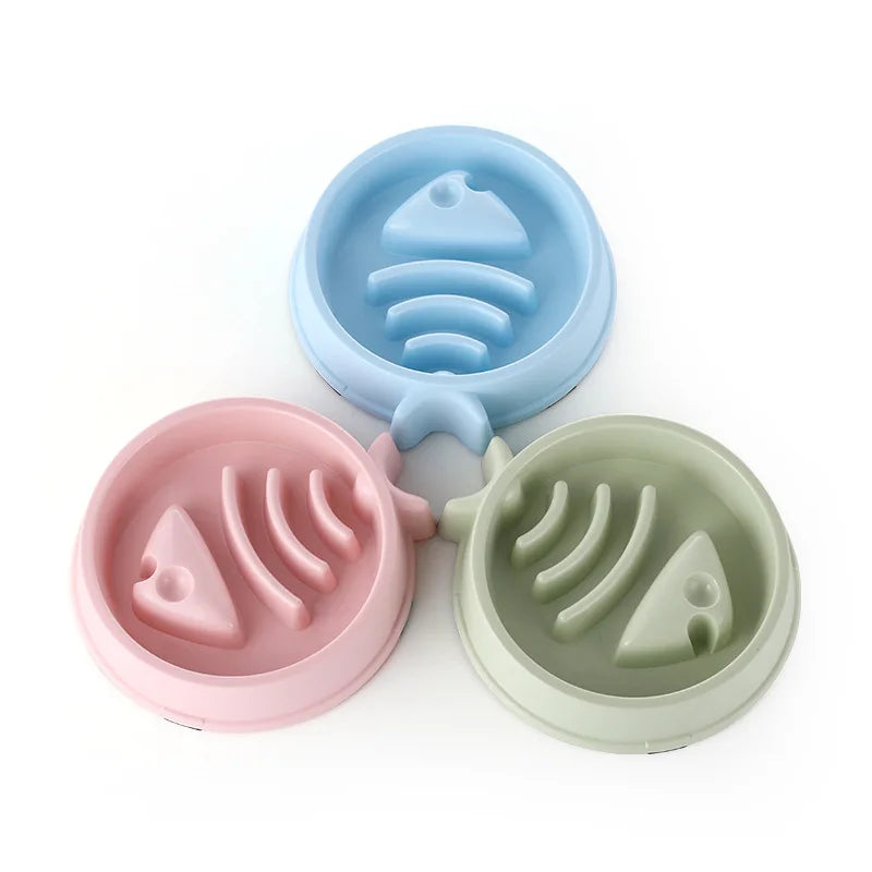 Slow Feeder Pet Bowl For Dogs And Cats – Anti-Choking Design