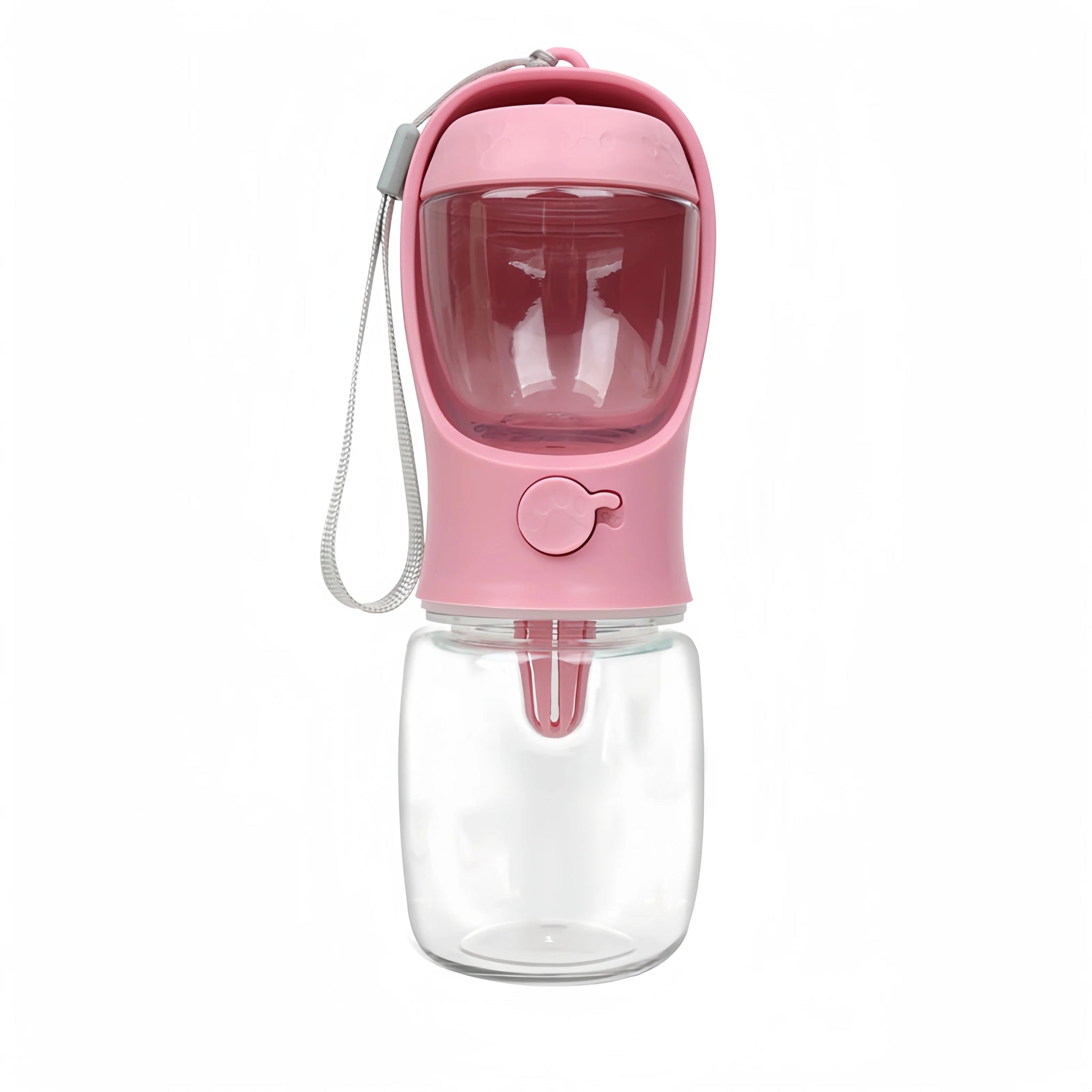 Portable Dog Water Bottle With Food Storage Bowl