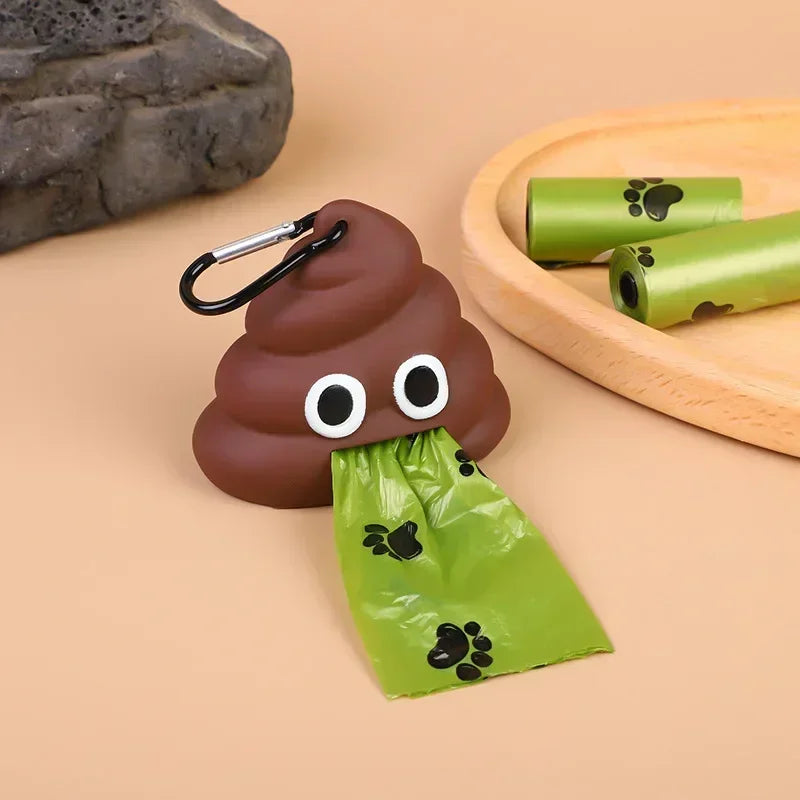 Portable Dog Poop Bag Dispenser – Degradable Waste Bags