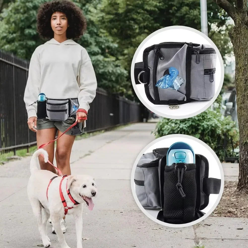 Dog Training Treat Waist Bag – Hands-Free Multi-Pocket Pouch