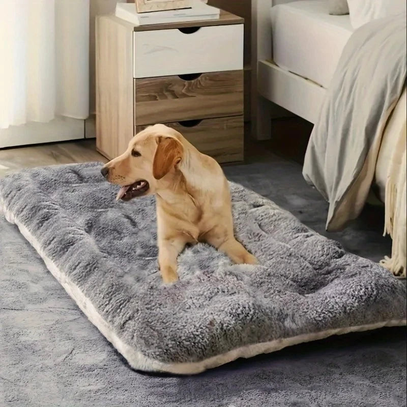 Plush Dog Sofa Bed Mat – Thick, Soft & Breathable