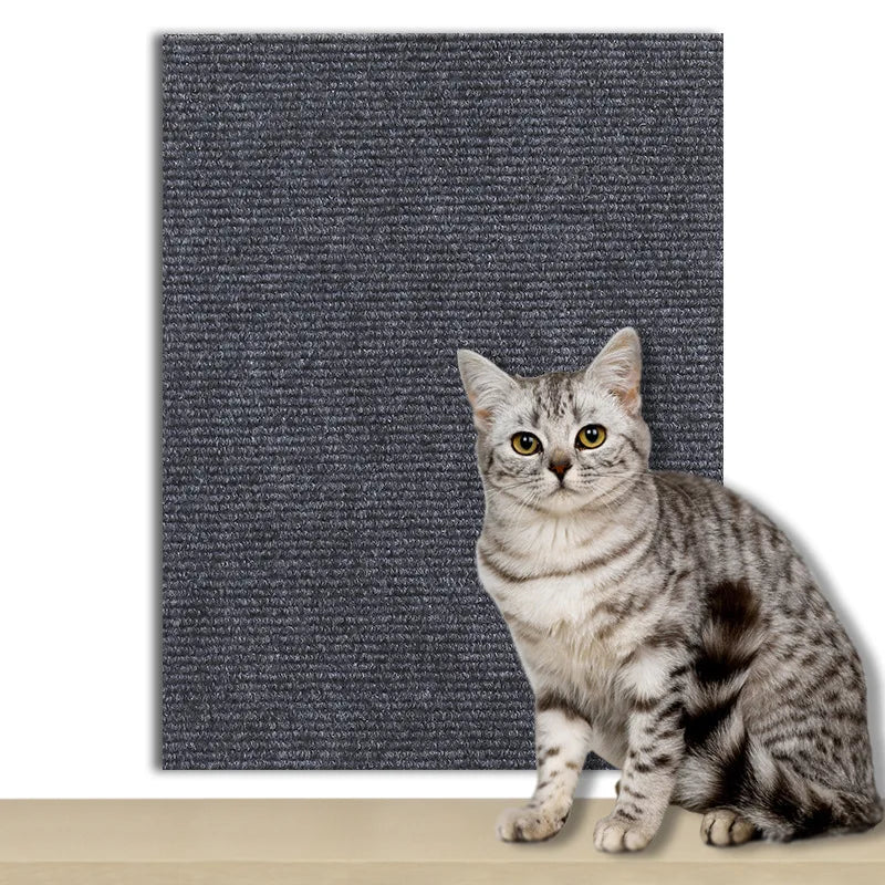 Dark grey Color Couch Cat Scratch Guard Protector Mat For Furniture