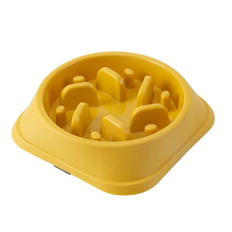 Slow Feeder Pet Bowl For Dogs And Cats – Anti-Choking Design