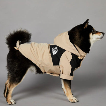 kaiqi Cor Capa de Chuva para Cães com Capuz Impermeável
